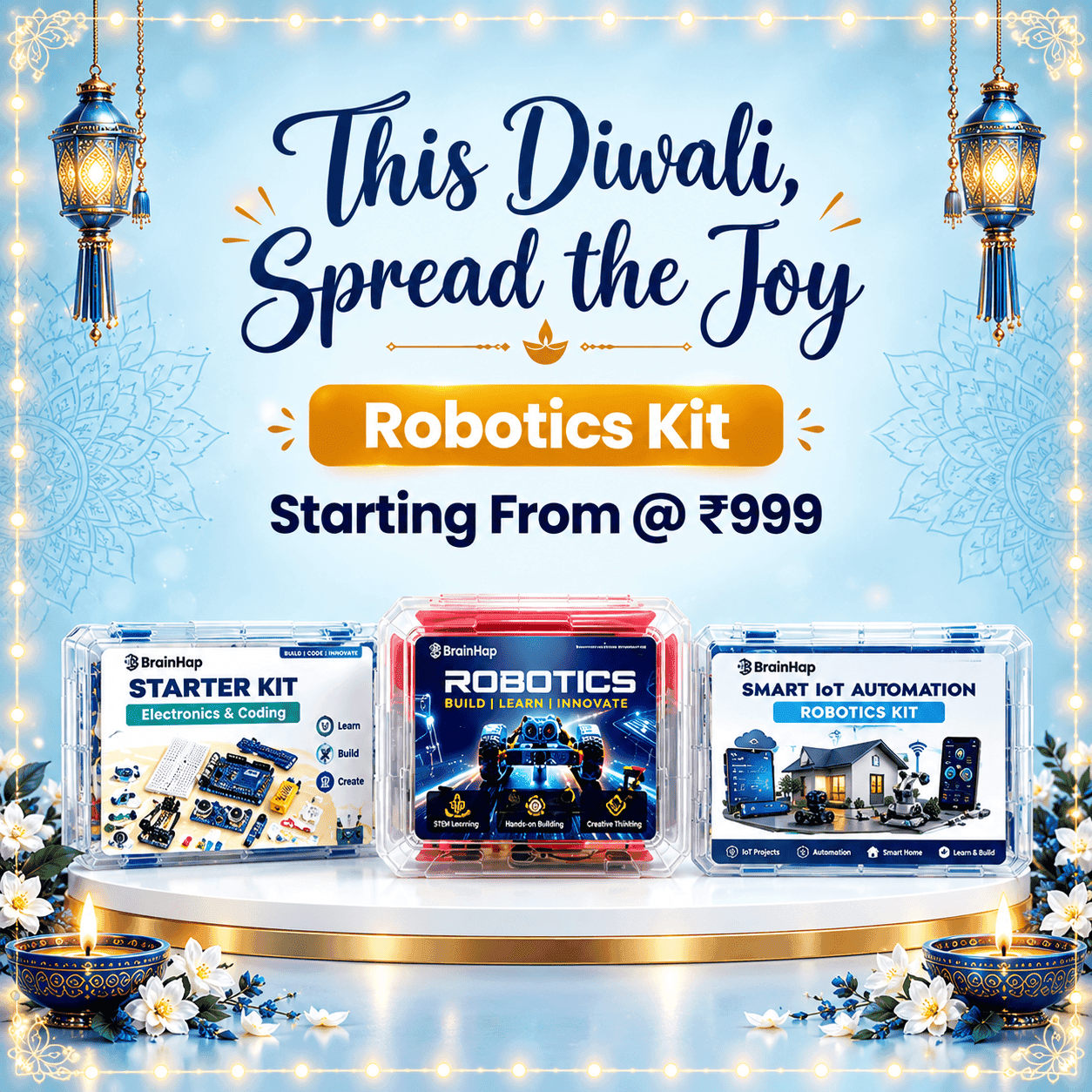 This Diwali, Spread the Joy - Robotics Kit starting from ₹999