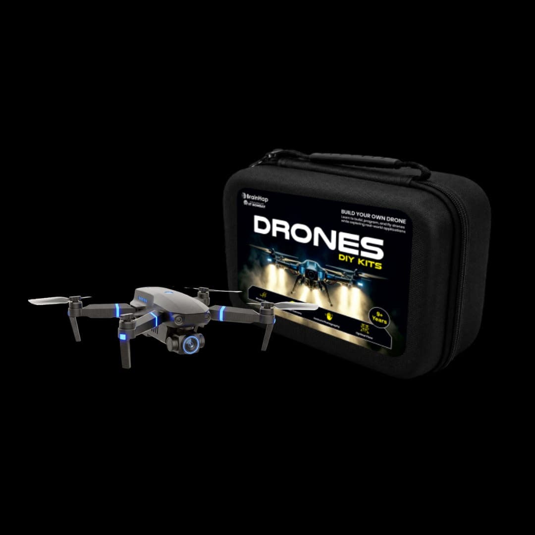 BrainHap Drone DIY Kit with carry case
