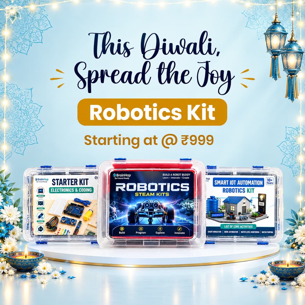 This Diwali, Spread the Joy - Robotics Kit starting from ₹999