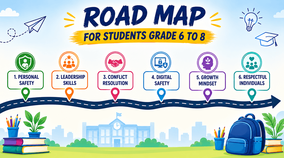 Grade 6 to Grade 8 Roadmap