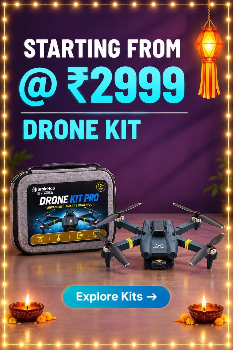 Diwali offer: Drone kits starting from ₹2999
