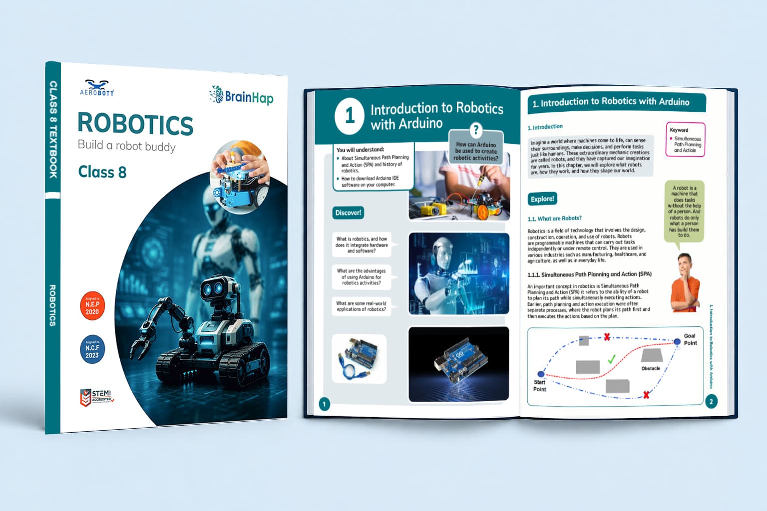 Robotics Book Class 8